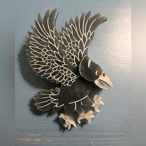 Yatagarasu Three-Legged Crow Brooch by Gory Dorky